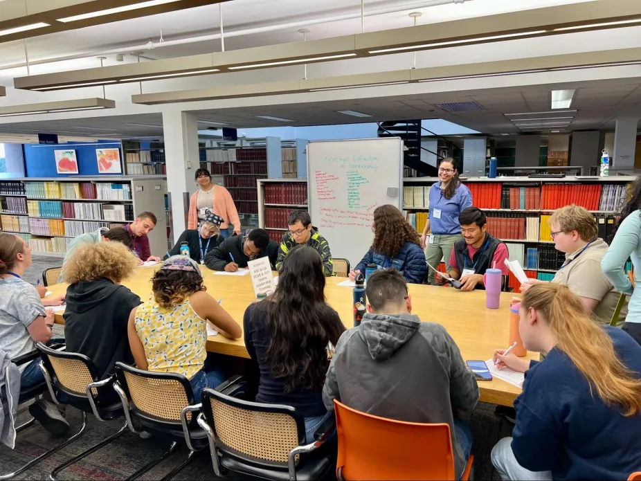 SOARS students participate in a lecture