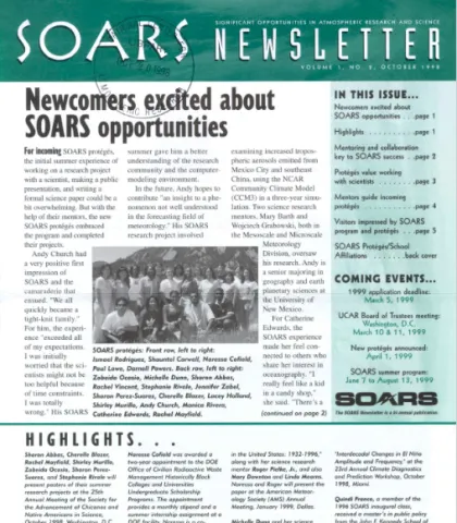 SOARS Newsletters Cover